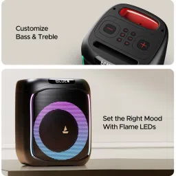 boAt Partypal 185 50W Bluetooth Party Speaker with Mic (TWS Mode, Stereo Channel, Midnight Black) image 5