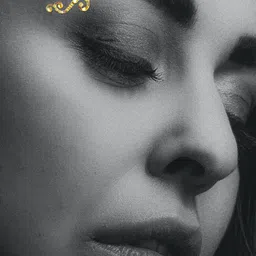 Comet Busters 2 Pcs Eye Stickers - Gold-Toned image 5