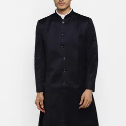 ROYAL KURTA Mandarin Collar Sherwani Set image 3