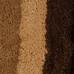 hosta homes Brown Striped Cotton 24x16 Inches Antiskid Door Mat image 5