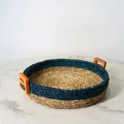 swadeh Single Blue Sabai Grass Turquoise Trail Origin Baskets image 5
