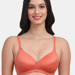 Amour Secret Women Black & Rust Lightly Padded  Bra image 4