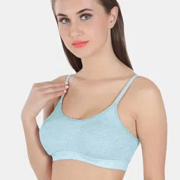 Sonari Women's Blue Set of 2 Non Wired Non Padded Cami Bra image 4