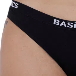 BASIICS by La Intimo Women Low-Rise Solid Anti Bacterial Bikini Brief BCPBR08 image 2