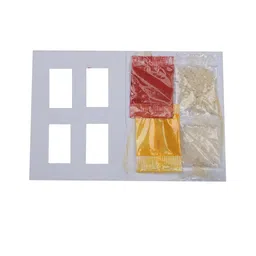 StileAdda Set of 4 Bhai Bhabhi Beaded Thread Rakhis With Roli Chawal image 5