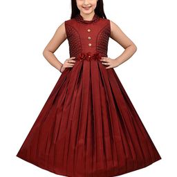 BAESD Girls Fit & Flare Maxi Dress-picture-5