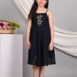 YASH GALLERY Floral Printed Fit & Flare Midi Dress-picture-33