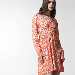 ONLY Floral Print Fit & Flare Mini Dress-picture-14