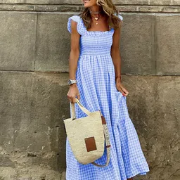 StyleCast Square Neck Maxi Dress-image-64