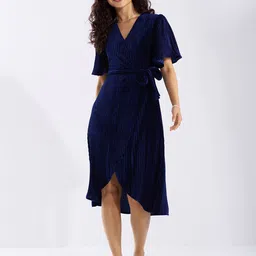 AASK Velvet Midi Dress-picture-3