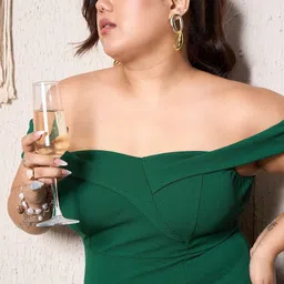 Berrylush Curve Women Plus Size A-Line Maxi Dress image 5