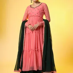 SUFIZA LIFESTYLE Georgette Maxi Dress image 4