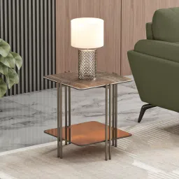 urban ladder Paloma Jupiter Rust Spanish Ceramic Side Table image 4