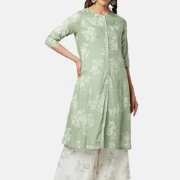 RANGMANCH BY PANTALOONS Floral Printed Floral Kurta-picture-35