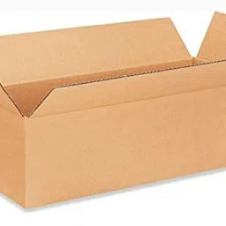 malani stores MALANI STORE 3 Ply Brown Corrugated Box_Packing box Size: 16X4X16 Length 16 inch Width 4 inch Height 16 inch Shipping box Courier Box Pack of 10 Boxes image 1