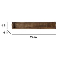 symplify Jean Wooden Wall Shelf Organiser image 10