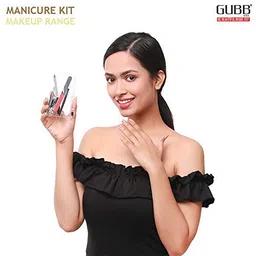 GUBB Manicure Kit - Nail Clipper, Nail Filer, Nail Buffer, Cuticle Remover & Flat Tweezer image 2