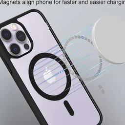 Karwan Solid Printed iPhone 14 Pro Max Back Case Mobile Accessories image 4