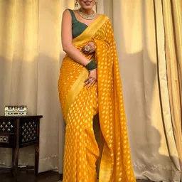 KALINI Woven Design Zari Banarasi Saree-picture-37