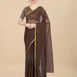 Rhey Ethnic Motifs Printed Zari Saree-picture-5