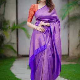 KALINI Zari Woven Design Banarasi Saree-picture-22