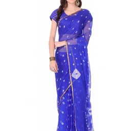 Reboot Fashions Bandhani Zari Pure Chiffon Bandhani Saree-picture-30