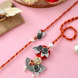 Aapno Rajasthan Unisex Set Of 2 Bhaiya Bhabhi Rakhis-picture-10