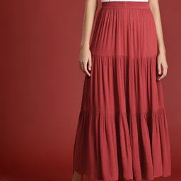 all about you Tiered Maxi Skirt-picture-25