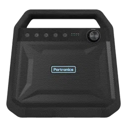 PORTRONICS Roar 24W Portable Bluetooth Speaker (7 Hours Playtime, Black)-picture-26