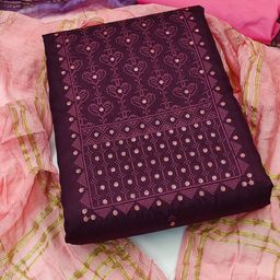 MANVAA Embroidered Unstitched Dress Material-picture-28