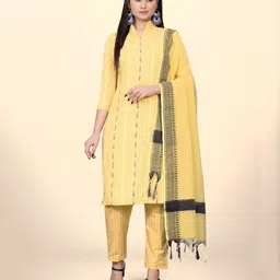 LeeliPeeri Designer Striped Printed Unstitched Dress Material-picture-22