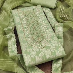 MANVAA Embellished Unstitched Dress Material-picture-25