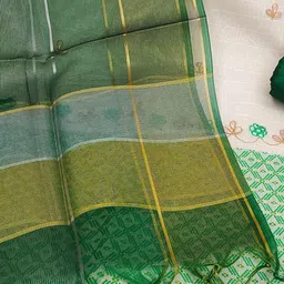 SHADOW & SAINING Ethnic Motifs Woven Design Unstitched Dress Material image 5