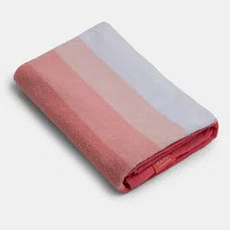 Jockey Men Coral & White 600 GSM Striped Cotton Terry Antimicrobial Bath Towel-picture-7