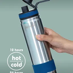 Servewell Thundar -SS Blue Vaccum Water Bottle 725ml image 2