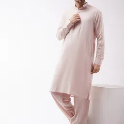 VASTRAMAY Mandarin Collar Kurta with Patiala-image-36