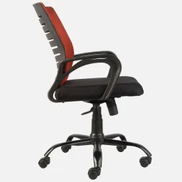 cellbell Desire Breathable Mesh Ergonomic Chair in Red Colour image 5
