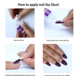 BEROMT 12-Pcs Animal Printed False Nails Box - 30 gm image 3