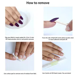 BEROMT 12-Pcs Animal Printed False Nails Box - 30 gm image 5