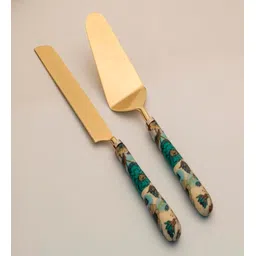 august collectives Blue stainless steel (Set of 2) Knive set image 2