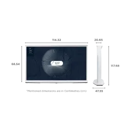 SAMSUNG LS01B 127 cm (50 inch) QLED 4K Ultra HD Tizen TV with Matte Display (2024 model) image 2