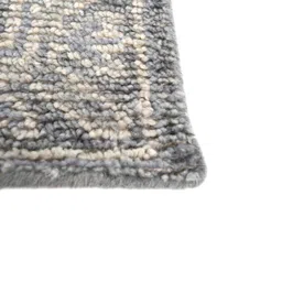 Blue Abstract Wool 8 ft x 10 ft Hand Knotted Carpet By Jaipur Rugs image 5