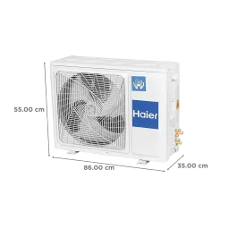 Haier Kinouchi 7 in 1 Convertible 1.6 Ton 5 Star Hexa Inverter Split AC with Supersonic Cooling (2025 Model, Copper Condenser, HSU19K-PYSC5BN-INV) image 5