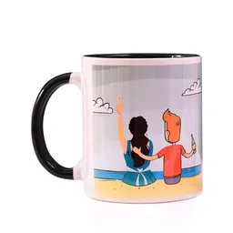 Voylla Set Of 3 Traditional and Divine Motifs Rakhis With Special Siblings Mug image 4