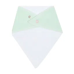 MiArcus Kids Pack Of 3 Assorted Printed Pure Cotton Bibs image 2