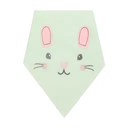 MiArcus Kids Pack Of 3 Assorted Printed Pure Cotton Bibs image 4