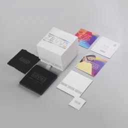 Zavya Women Pack Of 2 Sterling Silver Rhodium-Plated Cubic Zirconia Studded Nosepin image 5