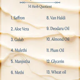 Blue Nectar Subhr Anti Aging Saffron Sandalwood Cream & Turmeri Face Ubtan 150 g Each image 3