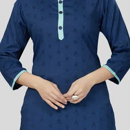 Saree Swarg Women Woven Design Kurti image 3