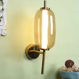 Aurelia Antique Gold Iron Wall Light | Inbuilt LED | | Eliante by Jainsons Lights image 1